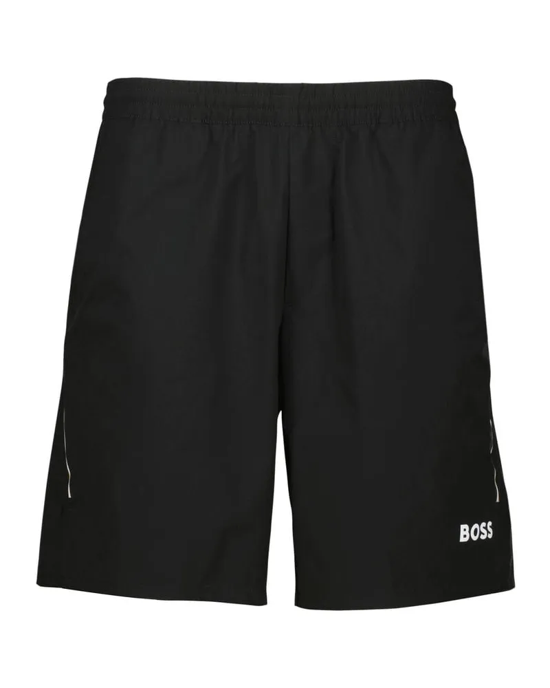 HUGO BOSS Herren Shorts S_SCORE BOSS x MATTEO BERRETTINI ACTIVE Schwarz