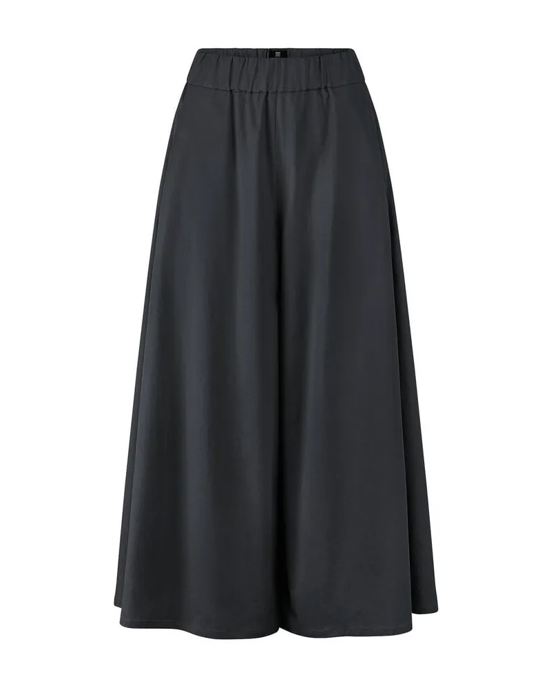 Riani Damen Hose Wide Fit Schwarz