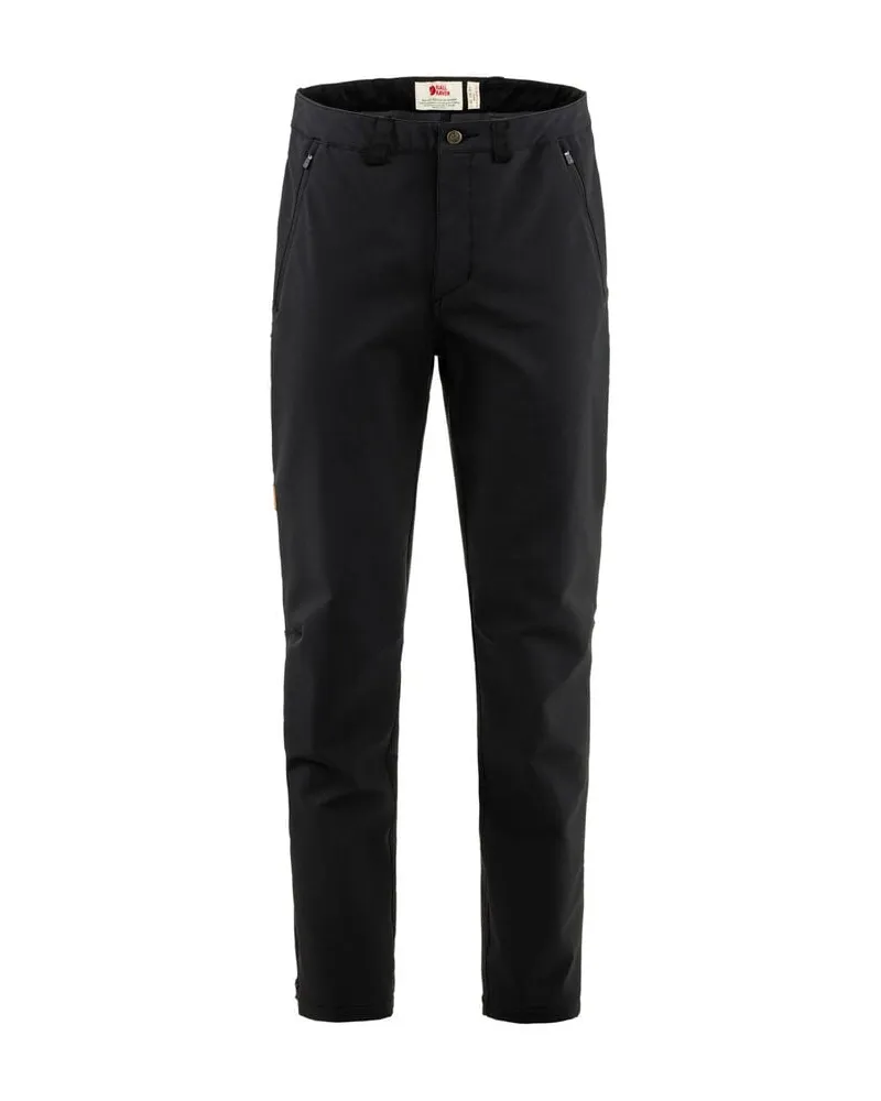 Fjäll Räven Herren Trekkinghose ABISKO WINTER STRETCH TROUSERS Schwarz