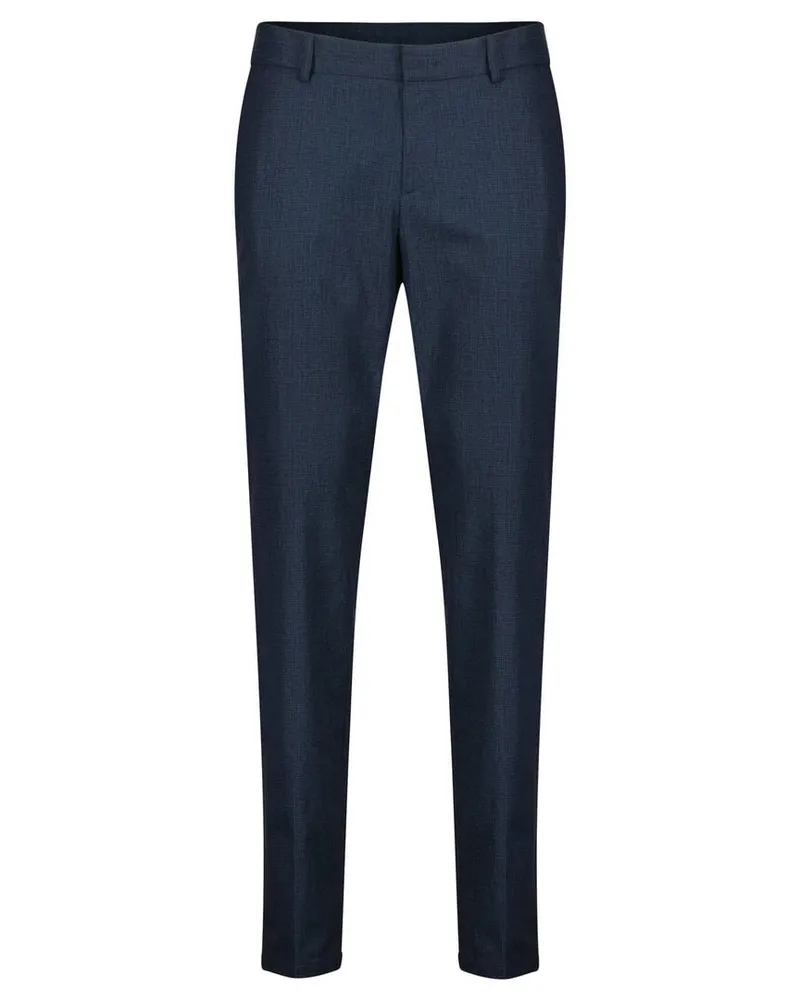 HUGO BOSS Herren Business-Hose P_GENIUS_CW Slimt Fit Marine
