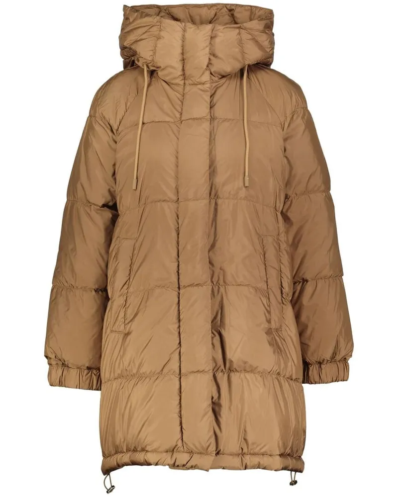 Max Mara Damen Daunenparka ANFORA wendbar Braun