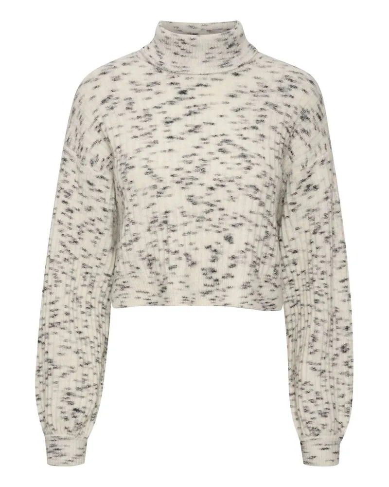 Gestuz Damen Rollkragenpullover ALPHAGZ ROLLNECK Offwhite