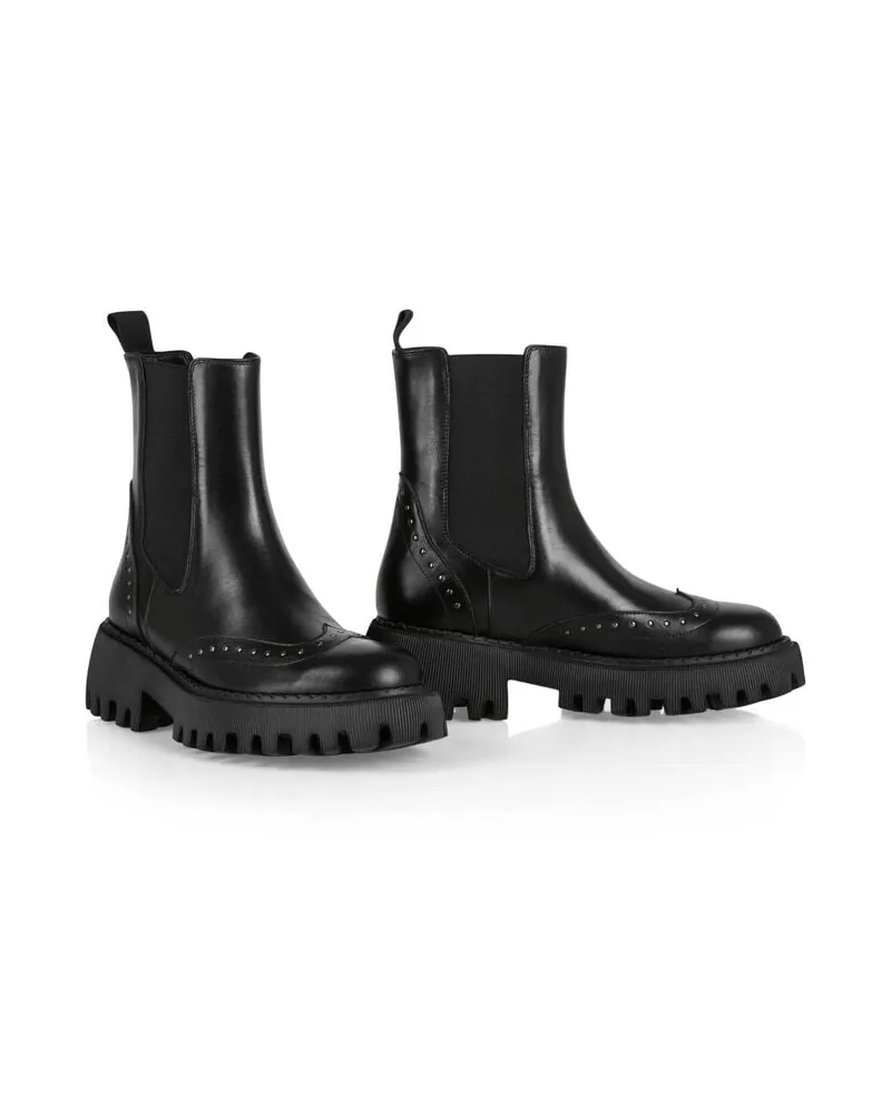 Marc Cain Damen Stiefeletten Schwarz