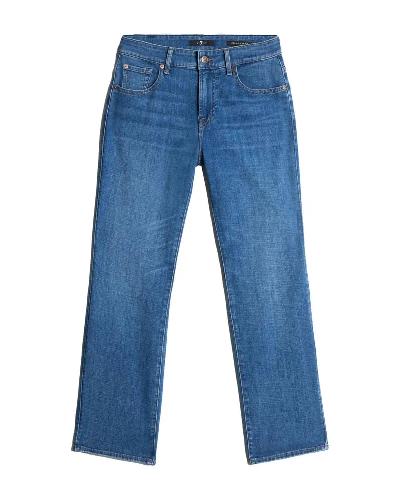 7 for all mankind Damen Jeans CALI STRAIGHT ANKLE Blue