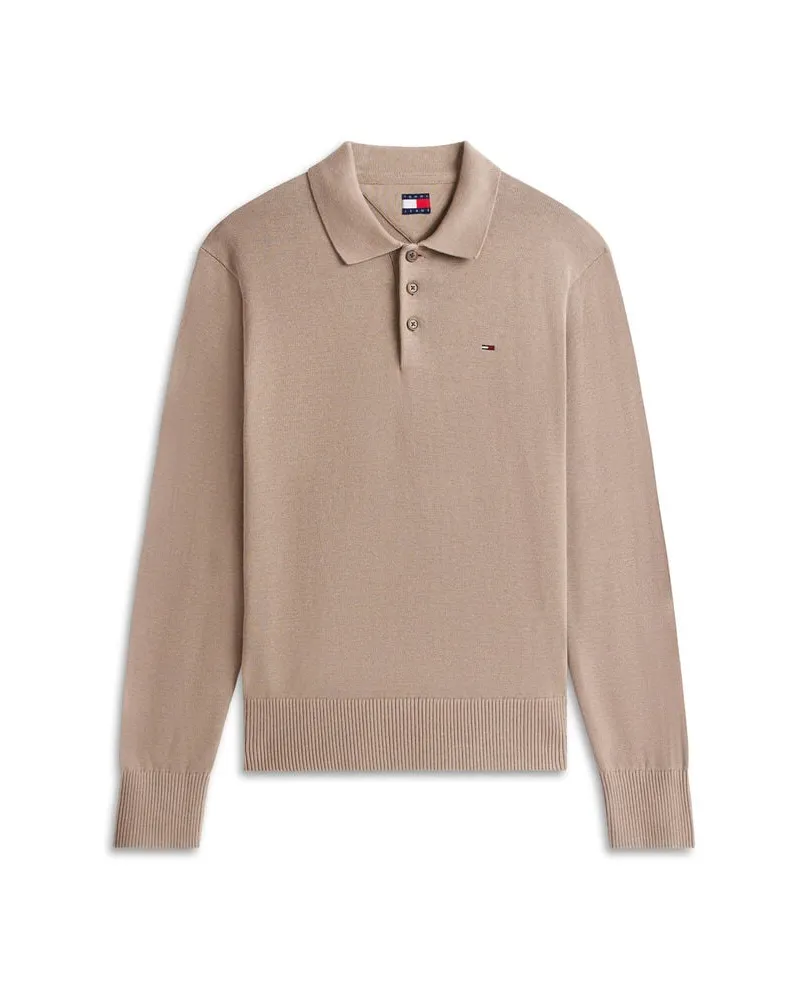 Tommy Hilfiger Herren Pullover aus Baumwolle Kitt