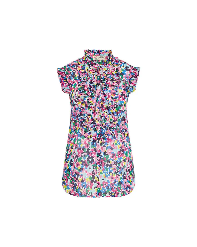 Maison Common Damen Blusentop Mehrfarbig