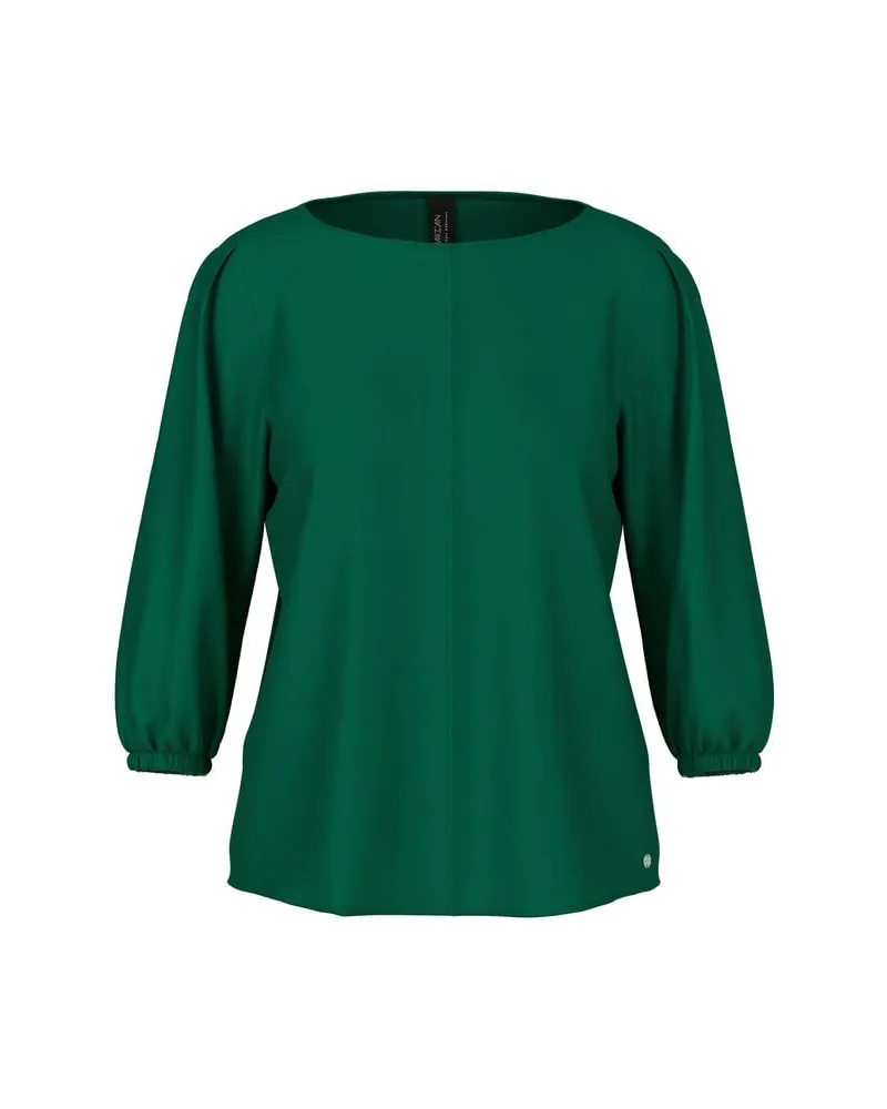Marc Cain Damen Bluse aus Seide Grün