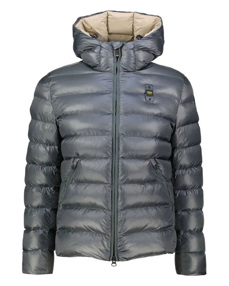 Blauer Herren Steppjacke ADAMS Grau