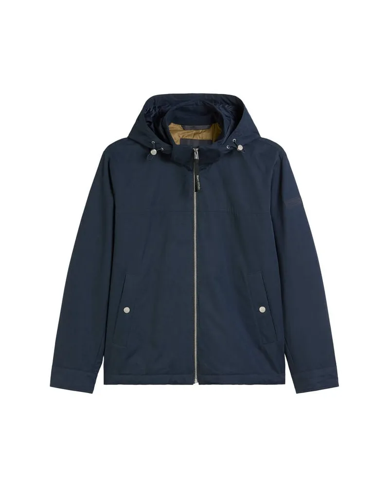 Marc O'Polo Herren Jacke mit Kapuze Marine