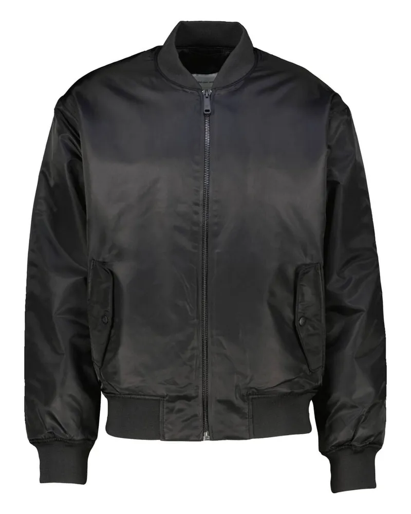 Calvin Klein Herren Bomberjacke NYLON PADDED HERO Schwarz