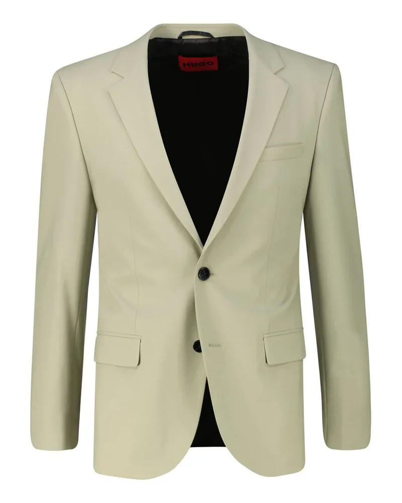 HUGO BOSS Herren Sakko mit Wolle HENRY232X Slim Fit Oliv