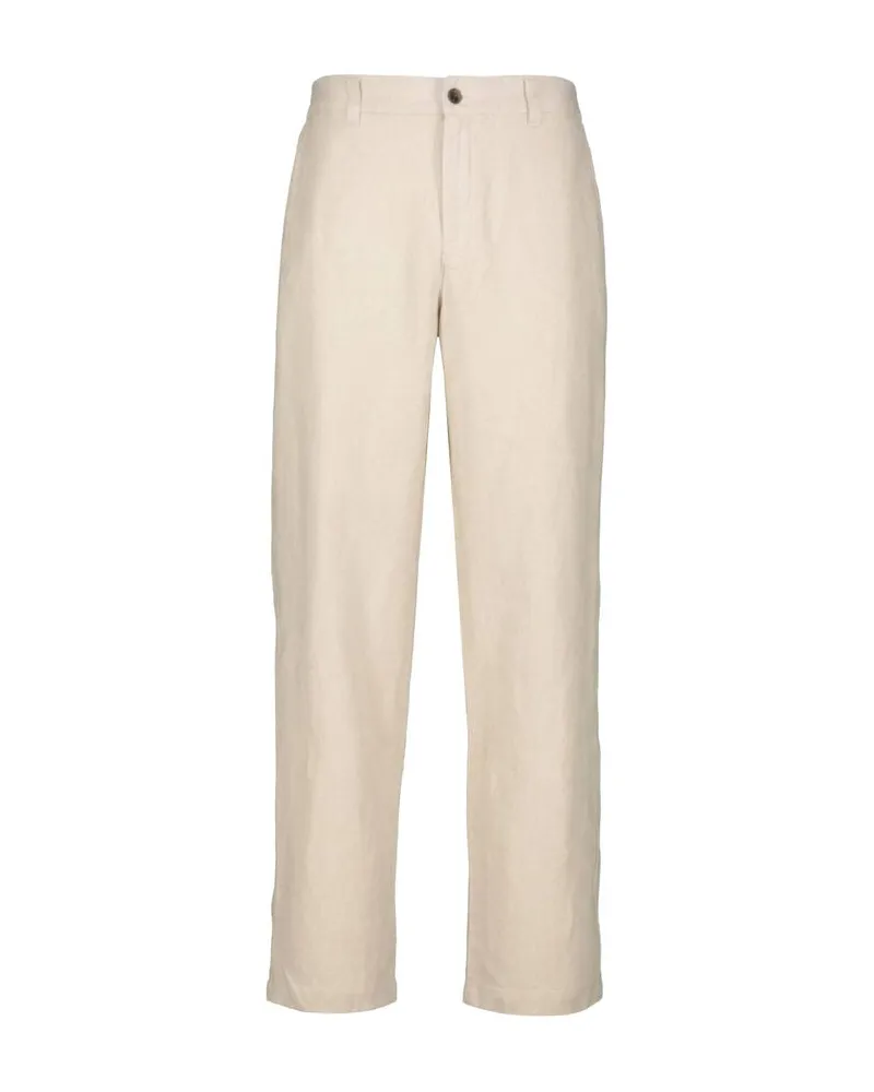 LES DEUX Herren Hose aus Leinenmischung Sand