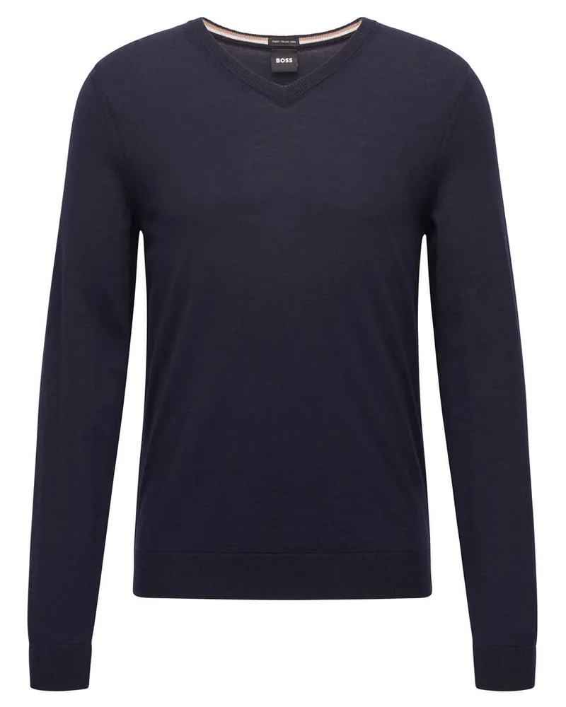 HUGO BOSS Herren Pullover MELBA_P Marine