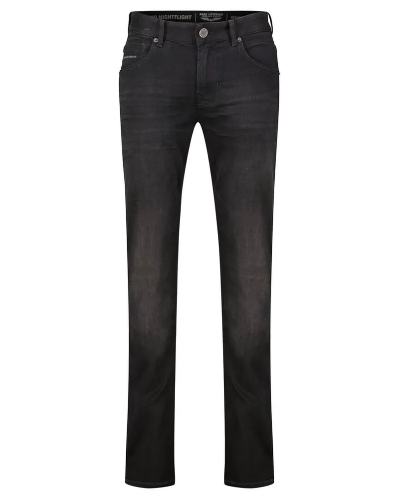PME Legend Herren Jeans NIGHTFLIGHT REAL Regular Fit Black
