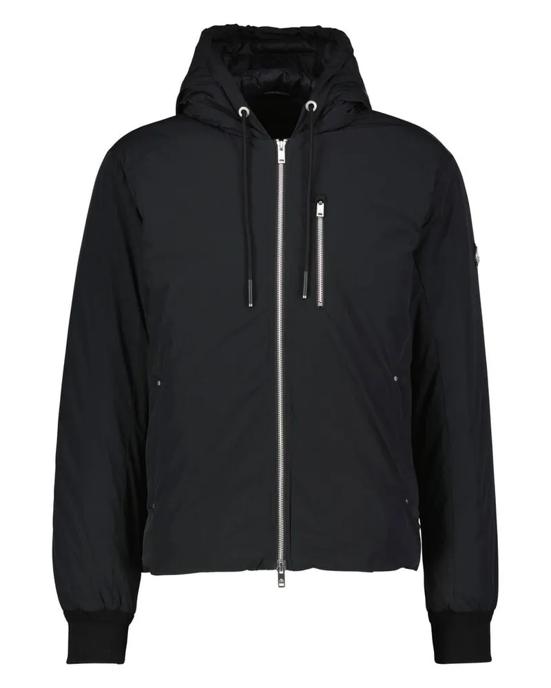 Moose Knuckles Herren Daunenjacke aus Nylon NORTHDALE FZIP Schwarz