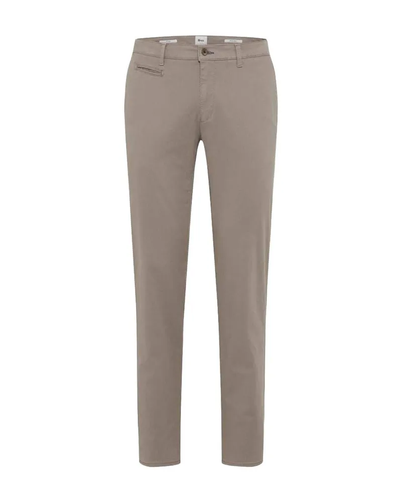 Brax Herren Chinohose STYLE.FABIO IN Regular Fit mit Stretch-Anteil Grau