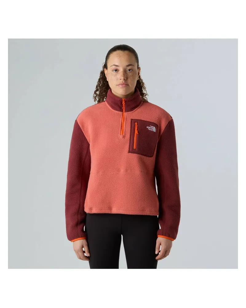 The North Face Damen Fleecepullover YUMIORI Hochrot