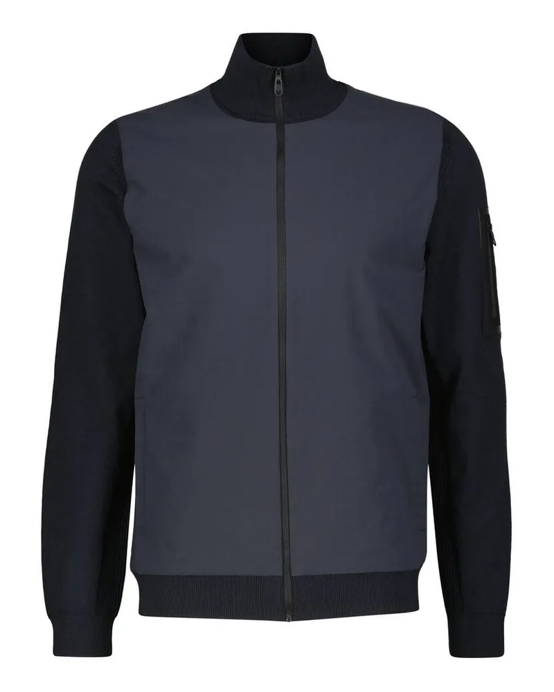 HUGO BOSS Herren Strickjacke K_MOMENTUM-X HYBRID Marine
