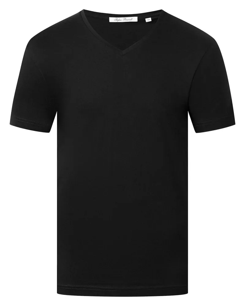 Stefan Brandt Herren T-Shirt ARTUR 30 URPIMA SELECTED Schwarz
