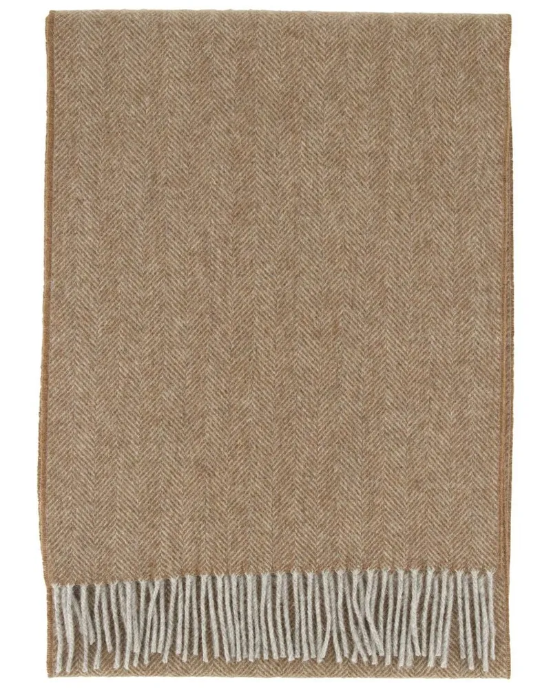 DANTE Herren Kaschmirschal Beige