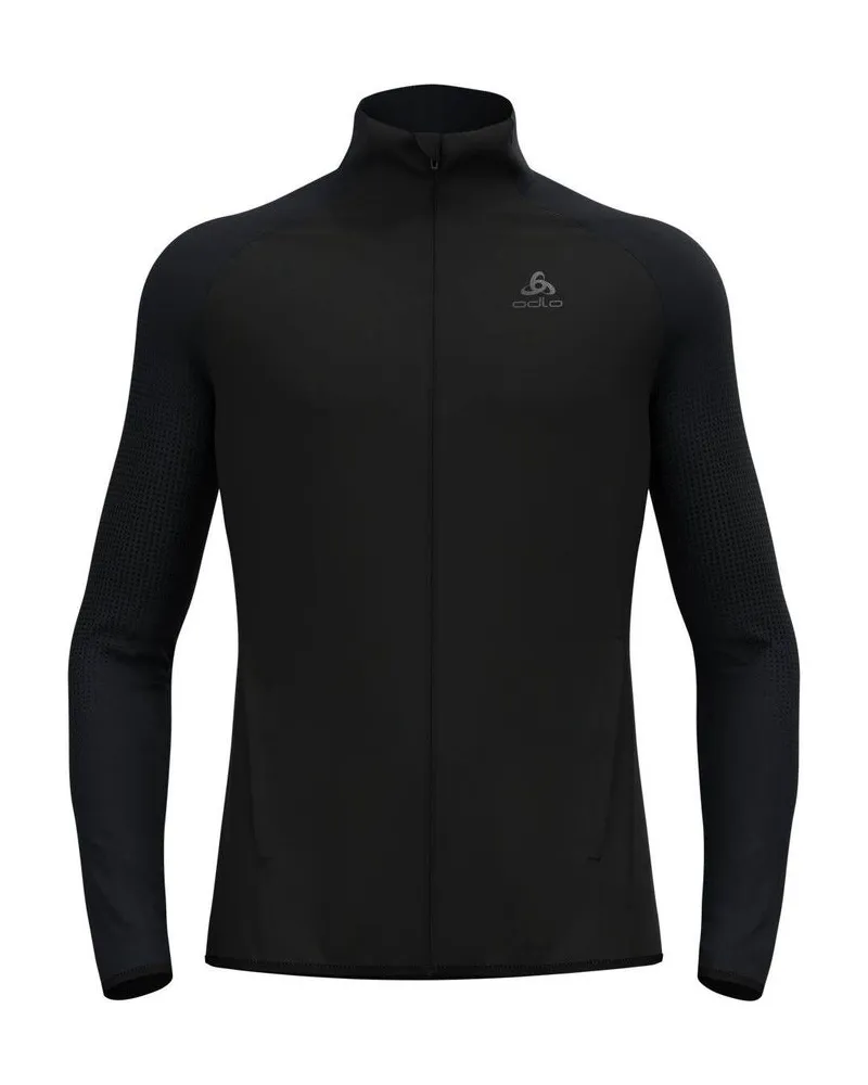 Odlo Herren Laufjacke ZEROWEIGHT WARM HYBRID JACKET Schwarz