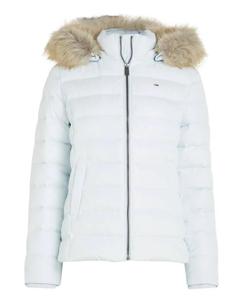 Tommy Hilfiger Damen Daunenjacke mit Kapuze TJW BASIC HOODED DOWN JACKET Mint