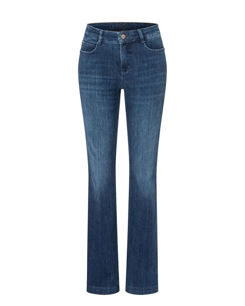 MAC Jeans Damen Jeans DREAM BOOT Slim Fit Bootcut Darkblue