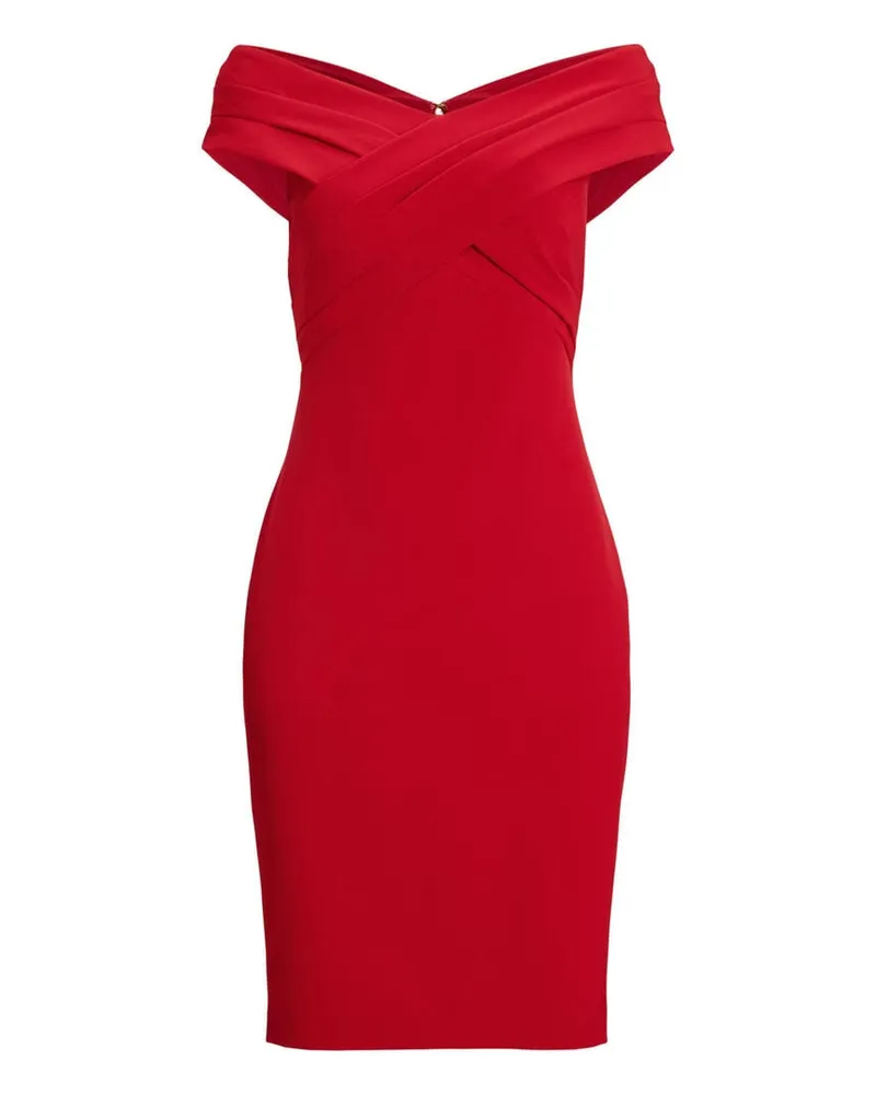 Ralph Lauren Damen Cocktailkleid Rot