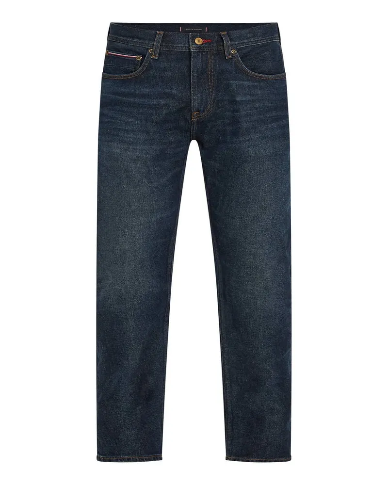 Tommy Hilfiger Herren Jeans DENTON Straight Fit Darkblue