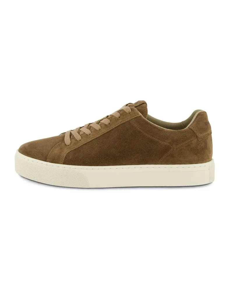 Marc O'Polo Herren Sneaker aus Veloursleder Anthrazit