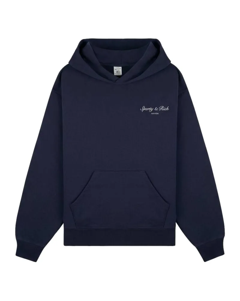 SPORTY & RICH Damen Sweatshirt SYRACUSE Marine