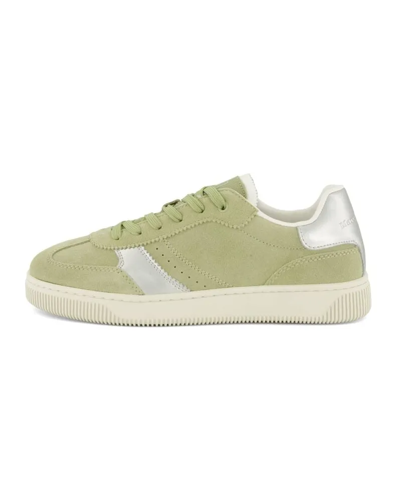 Marc O'Polo Damen Sneaker mit Leder Oliv