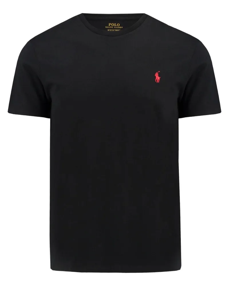 Ralph Lauren Herren T-Shirt Custom Slim Fit Schwarz