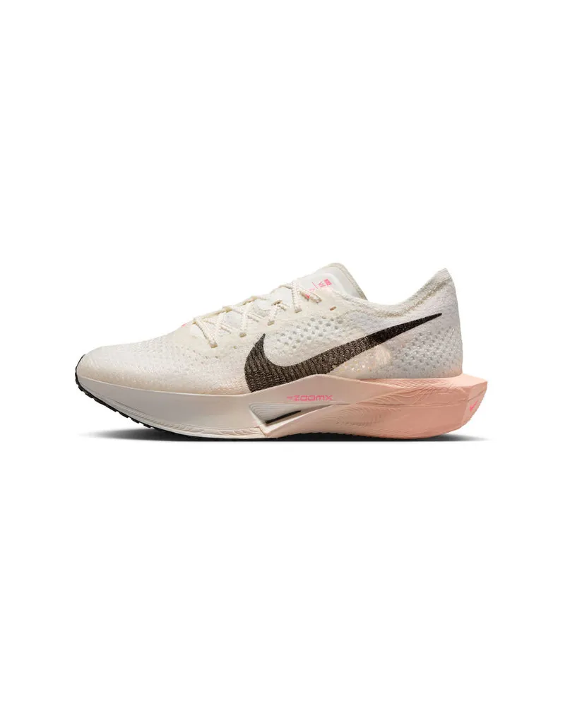 Nike Damen Laufschuhe ZOOM X VAPORFLY 3 Wollweiss