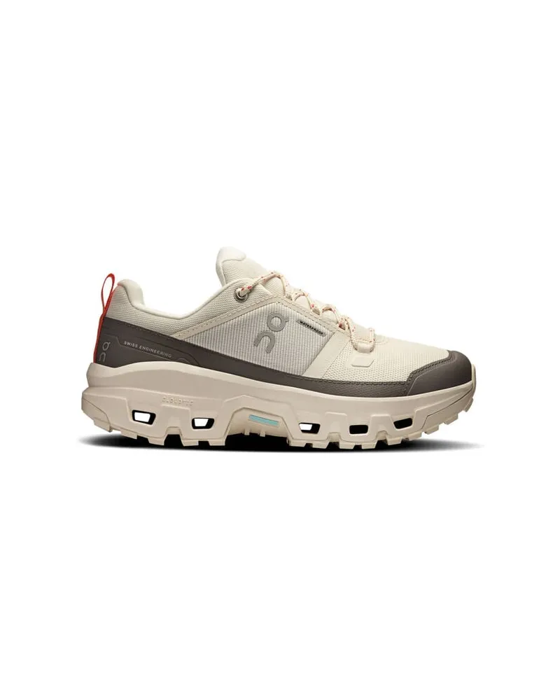 ON Damen Wanderschuhe CLOUDROCK LOW WP Stone