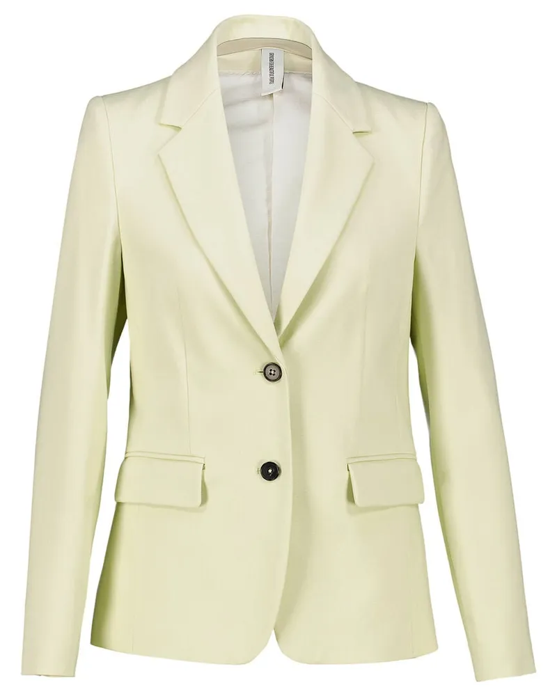 Drykorn Damen  Blazer BUNDREY Regular Fit Gelb