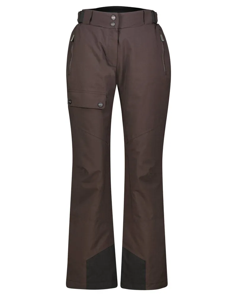 me°ru' Damen Skihose CEVEDALE Braun