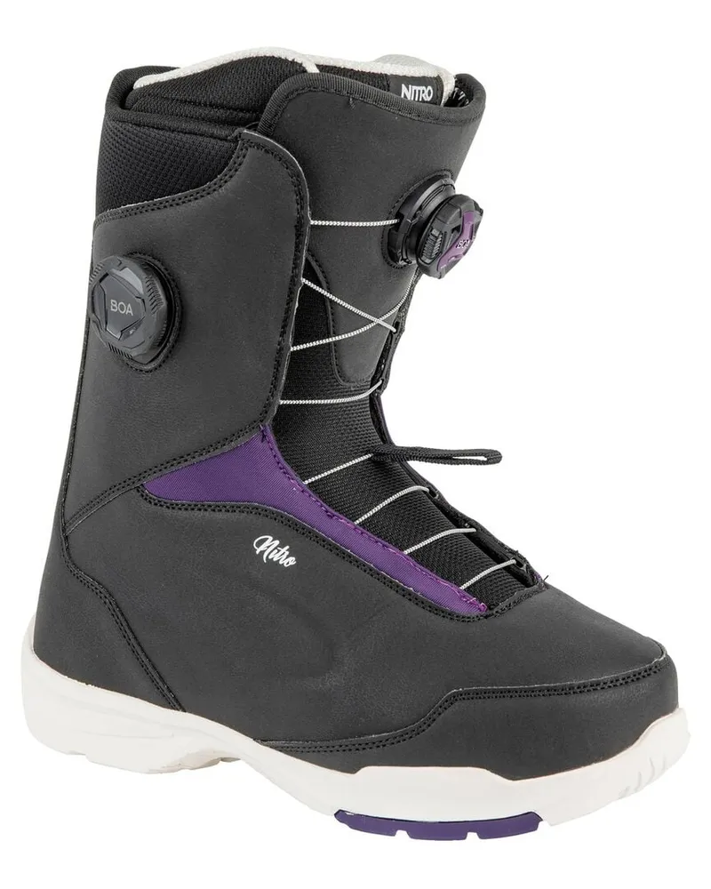 Nitro Damen Snowboardboots SCALA BOA W BOOT Schwarz