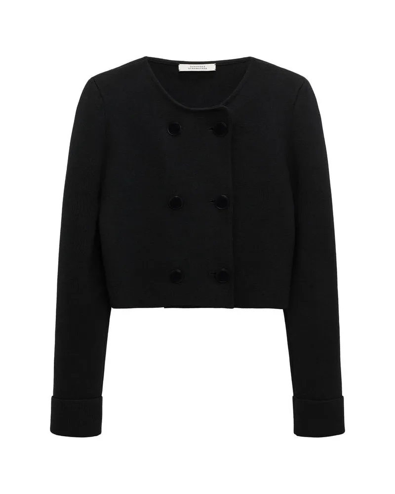 Dorothee Schumacher Damen Strickjacke SHARP AMBITION Schwarz