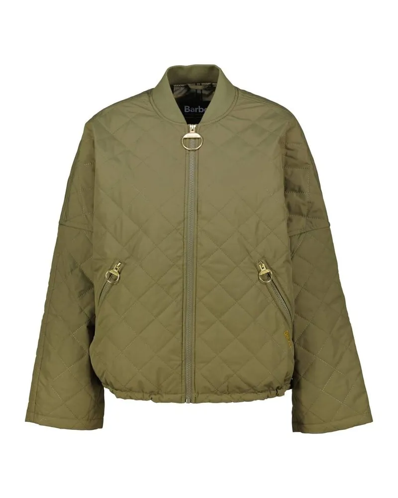 Barbour Damen Blousonjacke EMLYN QUILTED Relaxed Fit Khaki