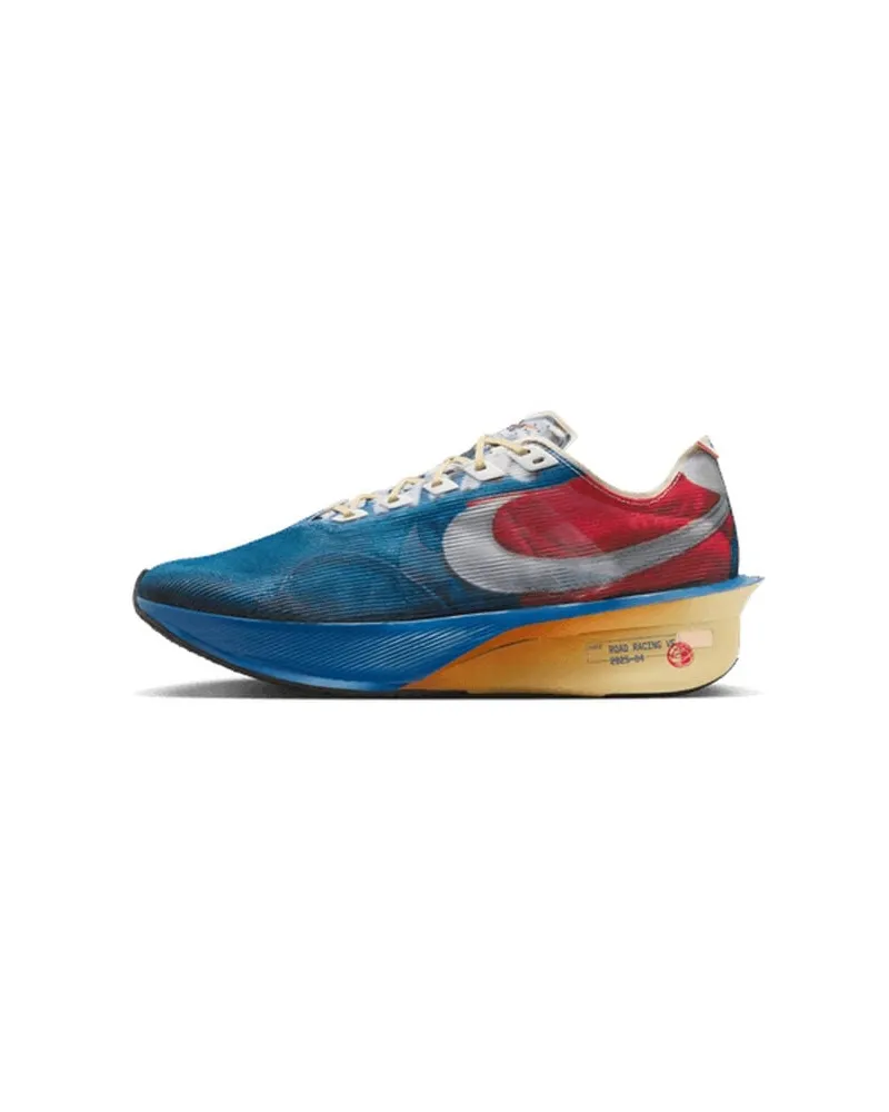 Nike Herren Laufschuhe ZOOMX VAPORFLY NEXT% 4 PRM Schlanke Passform aus Mesh Blau