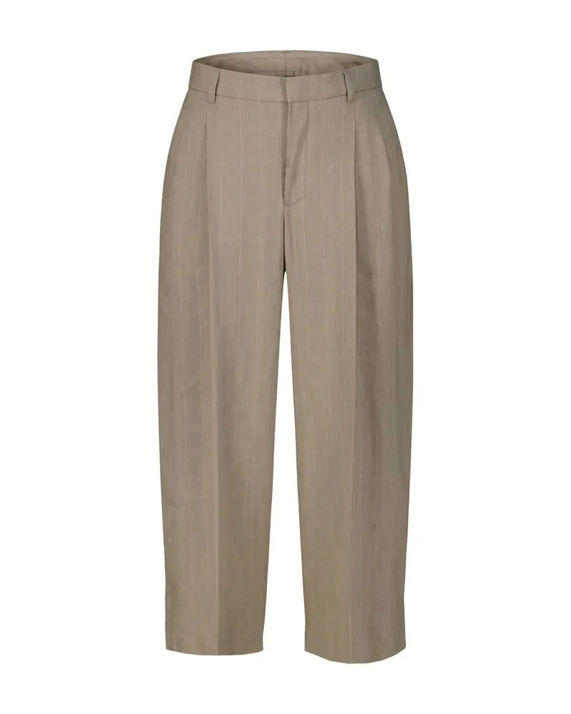 Rossi Damen Bundfaltenhose NOA CROP Camel