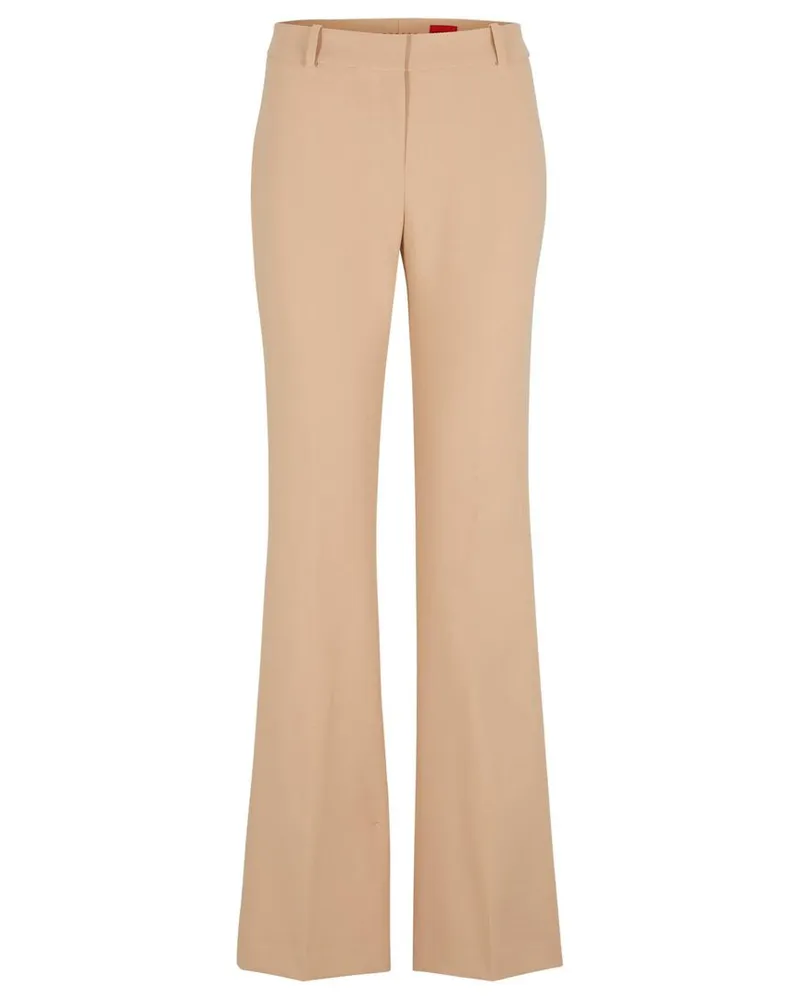 HUGO BOSS Damen Hose HILOTINNA Camel