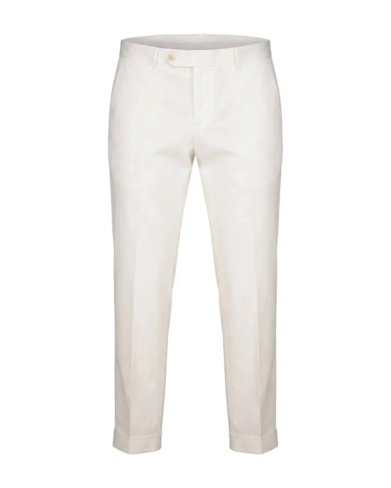 HUGO BOSS Herren Hose H-GENIUS-TU-WG Slim Fit Weiss