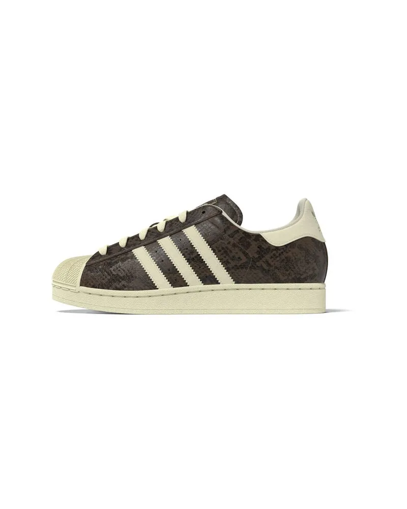 adidas Damen Sneaker SUPERSTAR 2 Braun