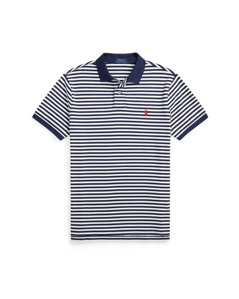 Ralph Lauren Herren Poloshirt Custom-Slim Fit Navy