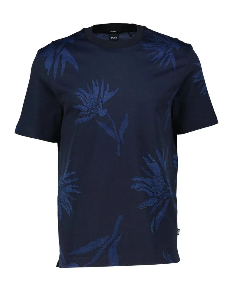 HUGO BOSS Herren T-Shirt C-TAUT 13 Regular Fit Marine