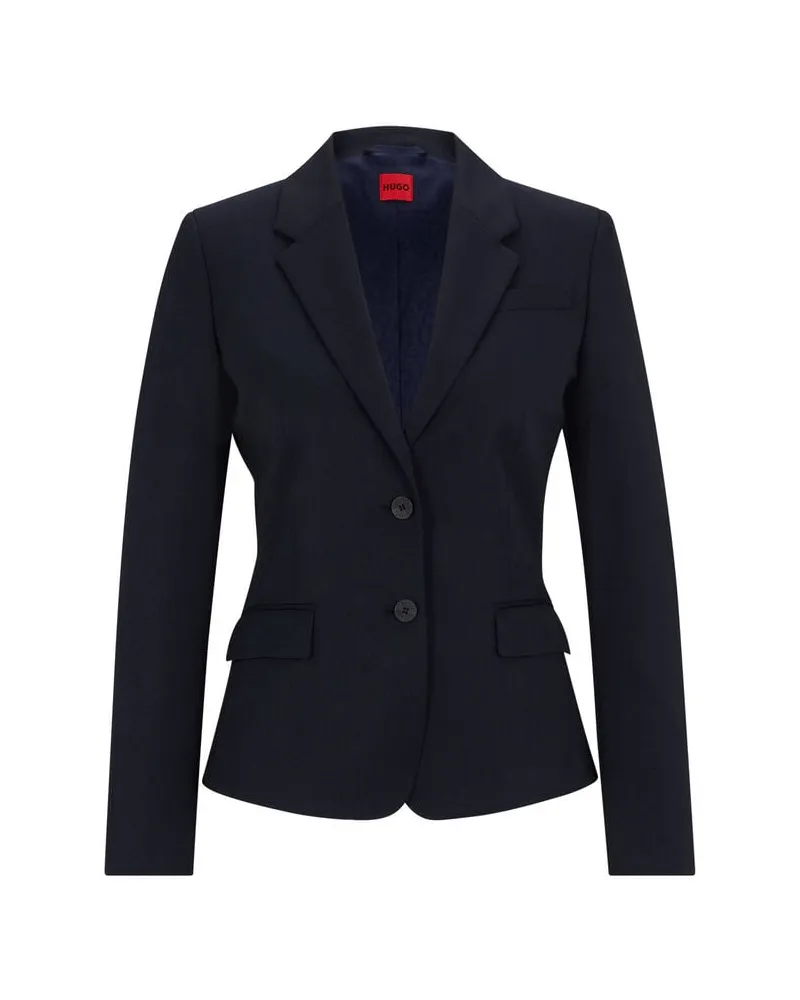 HUGO BOSS Damen Blazer mit Wolle AREDANA Marine