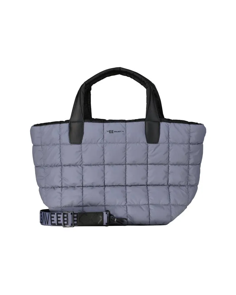 VeeCollective Damen Shopper PORTER TOTE MEDIUM Grau