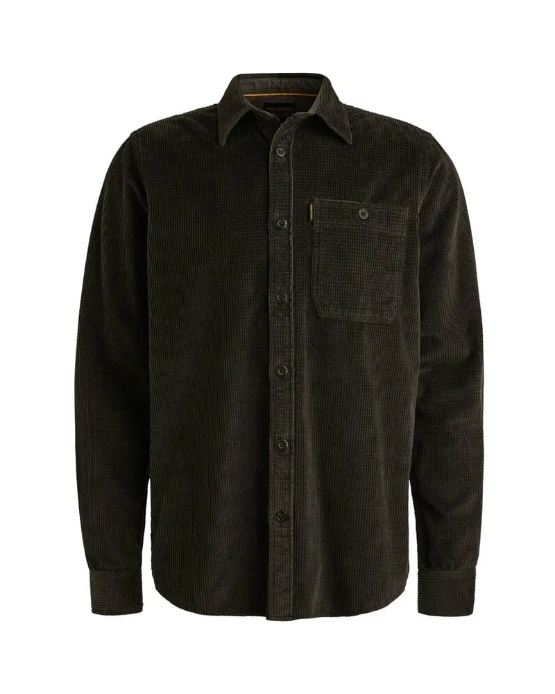 PME Legend Herren Hemd aus Cord Grau
